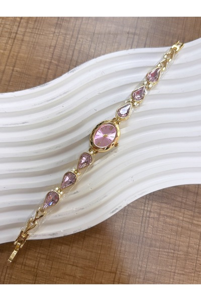 LOOQ Roman Numeral Drop Figure Women's Wristwatch