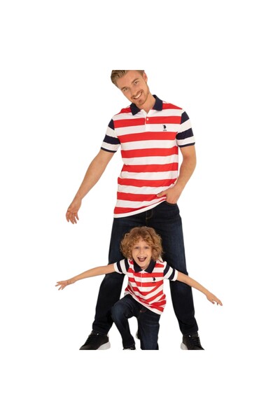 U.S. Polo Assn. Boy's Polo Neck T-Shirt