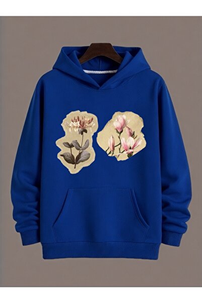 ArtYus Unisex šarena cvetna specijalna majica Štampano Pamuk Oversize kroj Sa...