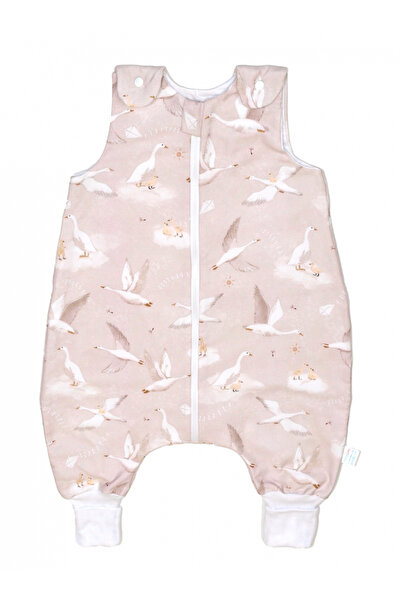 Amy Sac de dormit cu picioare, bumbac, 1 tog, gâscă bej, S, 6-24 luni