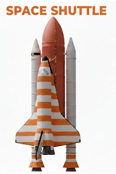 Teknoartshop Uzay Mekiği Kit Card - Eğitici Oyuncak