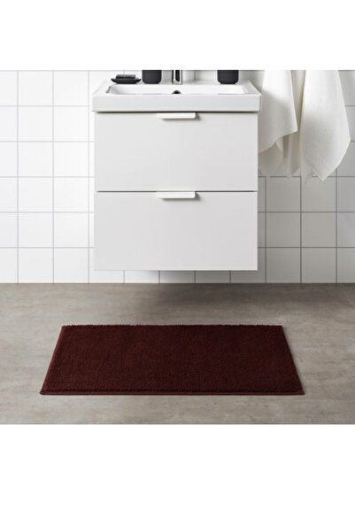 IKEA Södersjön Bath Mat, Dark Red 50X80Cm