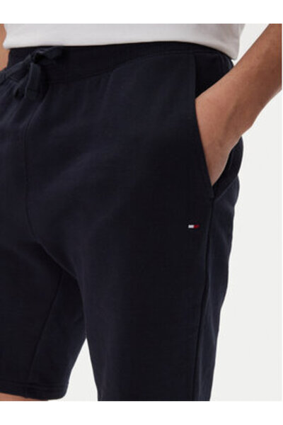 Tommy Hilfiger Ανδρικό Αθλητικό Σορτς MW0MW37240 Μπλε Σκούρο Μπλε