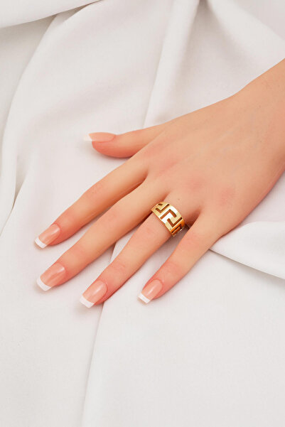 Bilezikci Versage Halkalı 14 Ayar Altın Üçlü Takı Seti