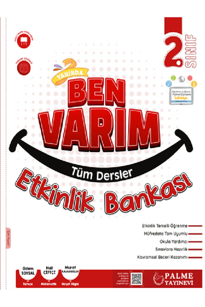 Palme Yayınevi PALME YAY 2. sınıf yanında ben varım tüm dersler etkinlik bankası