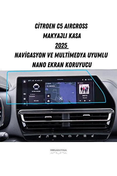 UniqAnatolia C5 Aircross 2025 Modified Case Navigation and Multimedia Compati...