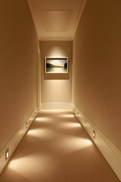 Cata CT-5170 1W Sensörlü Koridor LED Aydınlatma Siyah Renk Fotoselli Duvar Armatürü 6400K Beyaz Işık