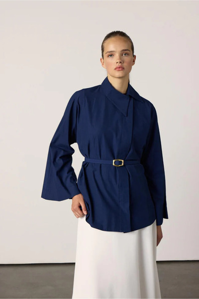 Line By Touches Raven gömlek