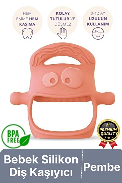 Svein Eğlenceli Yumuşak Esnek Bpa İçermeyen Diş Çıkarma Dönemi Kaşıma Silikon...