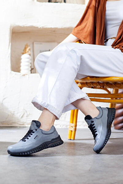 Adım Adım Mammamia Women's Genuine Leather Extra Comfortable Casual Shoes