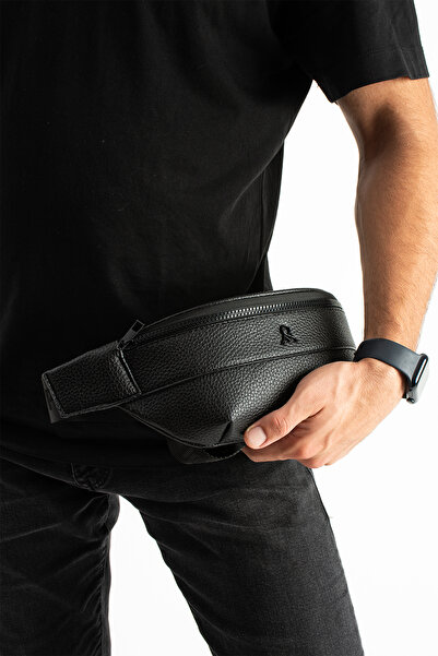 MEGA ÇANTA Rolax Leather Stylish Looking Men's Waist Bag
