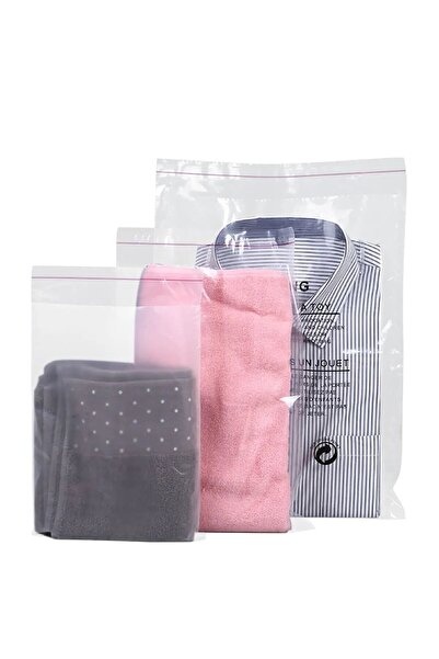 erfaplastik 26x40+5 cm Şeffaf Jelatin Bantlı Poşet 100’lü | Çeyiz Poşeti Yapışkanlı Ambalaj Torbası