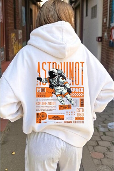 ArtYus Unisex Astronaut Colorat Special cu imprimeu Bumbac supradimensionat c...