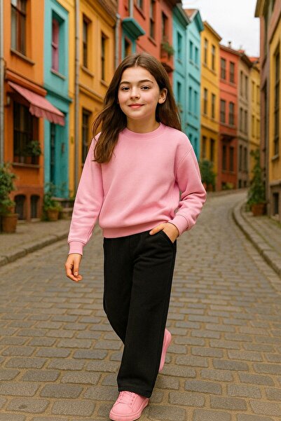 Cloise Double Face Wide Leg Pants Suitable for Primary School and Daily Use G...