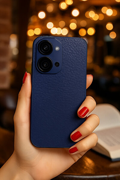 Hatreds Xiaomi Redmi 15C Kılıf Full Korumalı Deri Dizaynlı Kamera Koruma Çıkı...