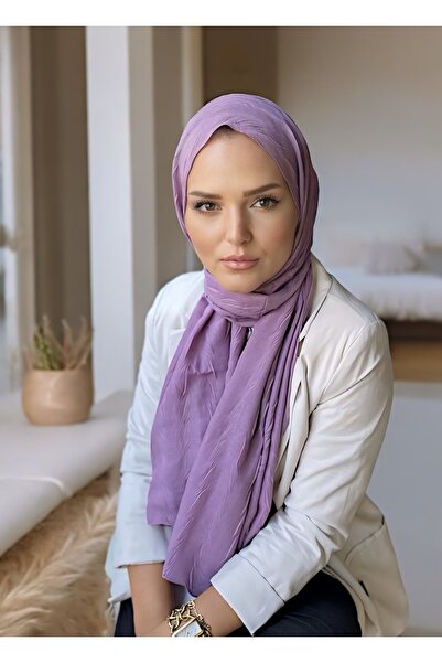 PİLİSE BAMBU ŞAL LİLA