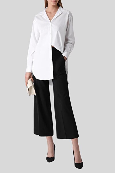 BOSS Pamuklu Kadın Gömlek Beyaz 100