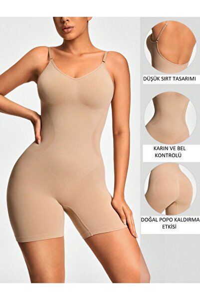 giyindegel Full-Length Seamless Corset – Firm Support, Flexible, and Suitable for Everyday Wear Design