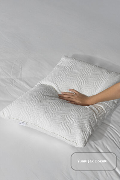 Elart Pernă din silicon matlasată 900 grame (50x70 cm)