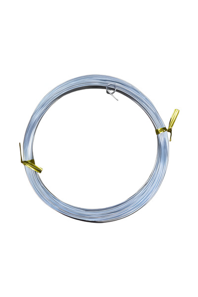 EleganTShoP Алуминиева корона с цветя, бижутерийна тел 1,0 мм