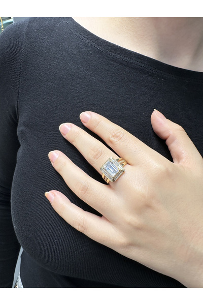 Recep Turan Kuyumculuk 14 Ayar Altın Baget Yüzük