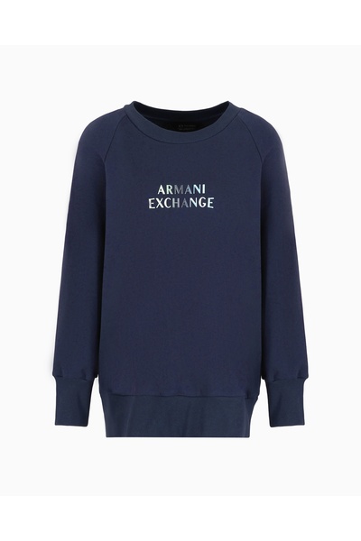 Armani Exchange Kadın Lacivert Sweatshirt 3DYM25_YJEEZ_1593