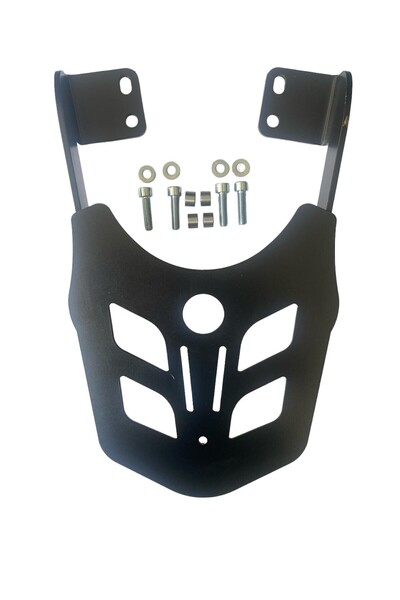 B1MOTO Bajaj Pulsar NS 200/125/150/160 Uyumlu Arka Çanta Demiri Siyah