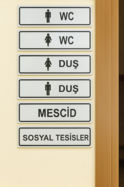 çokaş Office Firm-Specific 6-Part Directional Sign-3