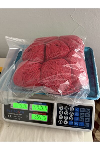 SÜSLÜTASARIM Himalaya koton ip (kormızı)(528 gram)