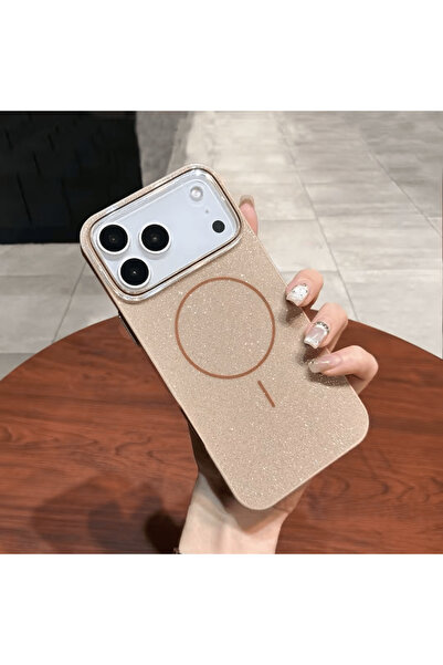 OSG iPhone 17 Pro Max Compatible Magsafe Supported Ultra Premium Sim Embroidered Protective Phone Case