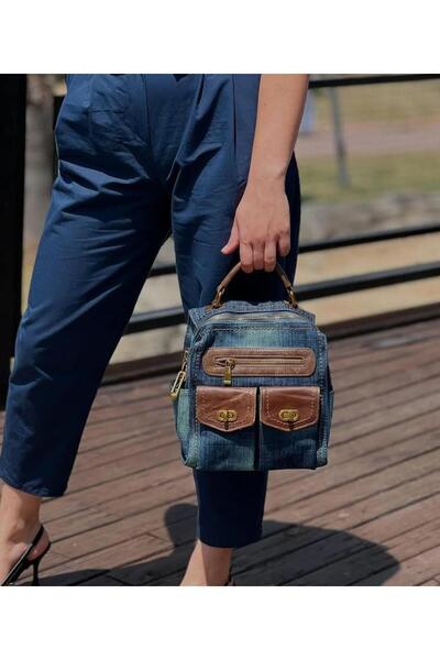 Guja 25Yg534 Women's Denim Backpack