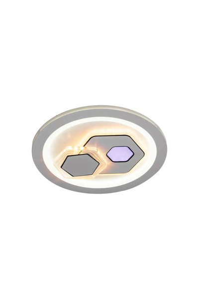 Alessandro DESIGN Candelabru LED KATHLEEN RGB 16 W, lumină caldă/neutră, alb