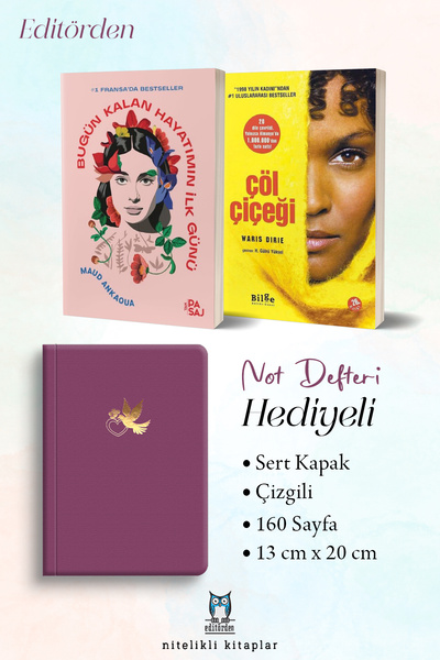 Yüzleşme Yayınları Bugün Kalan Hayatımın İlk Günü - Çöl Çiçeği/Waris Dirie