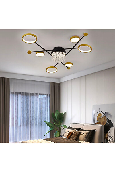 GUİDA Candelabru LED cu telecomandă și cristal 38W