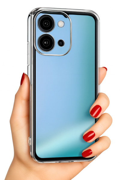 Hatreds Xiaomi Redmi 15C Uyumlu Şeffaf Kılıf Tpu Esnek Silikon Kapak