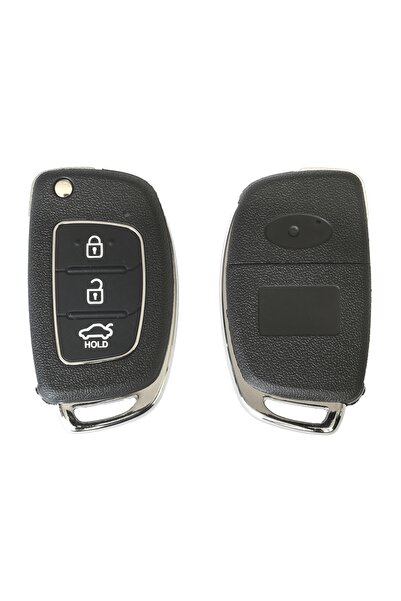 Akonen Carcasa Cheie Contact Pentru Hyundai I20 / I30, 3 Butoane, Cu Cheie