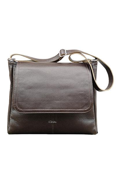MCLEATHER.RO Leather Bag - Livia Maro Brun