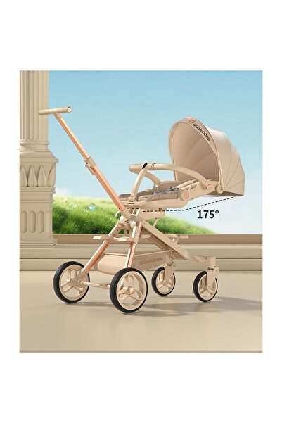 Flippy 3-in-1 Sport Stroller, 6–36 months, Foldable, Convertible to Bed, 360° Wheels, Reversible,