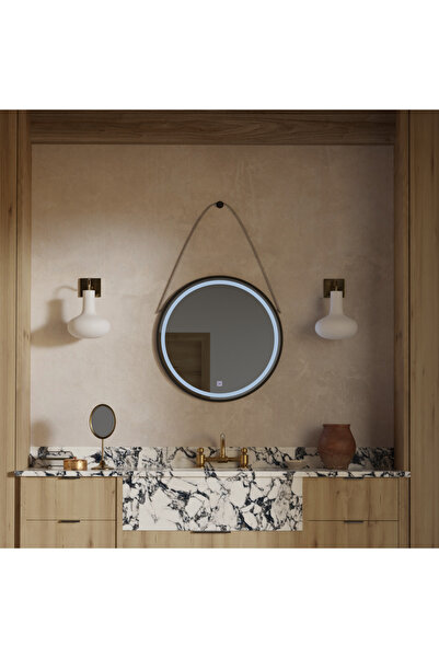 KORMAN TECHNIK Oglindă rotundă cu LED, 60 cm, Basic Touch