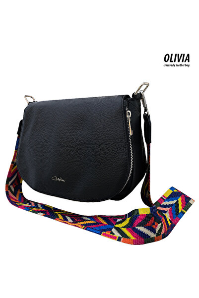 MCLEATHER.RO Geanta Crossbody din piele naturala – OLIVIA 01