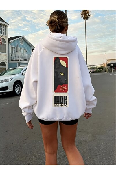 ArtYus Unisex pisică Laugh Colorful Special cu imprimeu Bumbac supradimension...