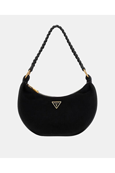 Guess Dámská černá kožená taška přes rameno Amita HWSB9539720-BLA