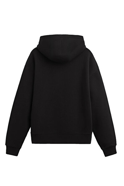 Edizen Travis Scott Cactus Jack Barça Mikina Unisex Oversize 100% Bavlna Černá Mikina s Kapucí