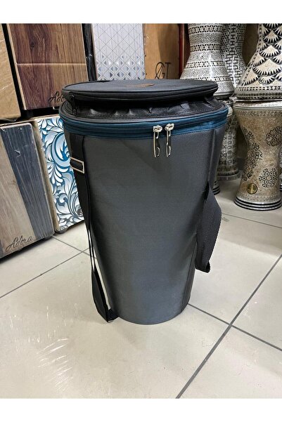 NOTA MÜZİK ÇÖMLEK/DARBUKA GİGBAG TAŞIMA ÇANTASI GRİ-KORUNAKLI SOFTCASE