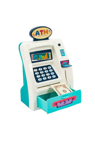 Toy Bancomat interactiv cu funcții și sunete reale, Creativ, Interactiv, Jucării