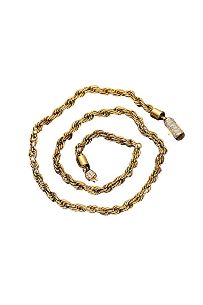 OEM Colier Luxor cu lanț răsucit