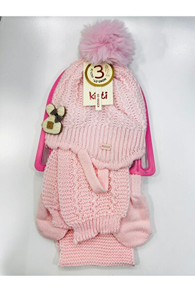 Kitti 0-18 Aylık Kız Bebek 3'lü Takım