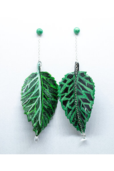 Mudrames Art Cercei din rășină - Veins of Life