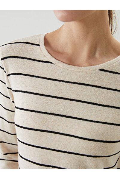 LC Waikiki New Season Crew Neck Striped Women's T-Shirt