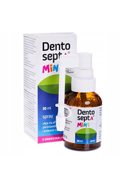 Other Dentosept A Mini Spray pentru afte, aromă de zmeură, 30 ml